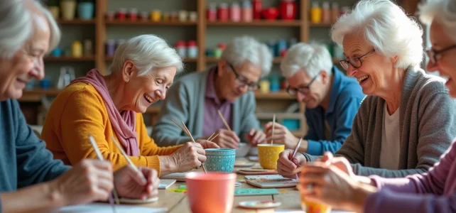 Les meilleures activités créatives pour stimuler l&rsquo;esprit des seniors au quotidien
